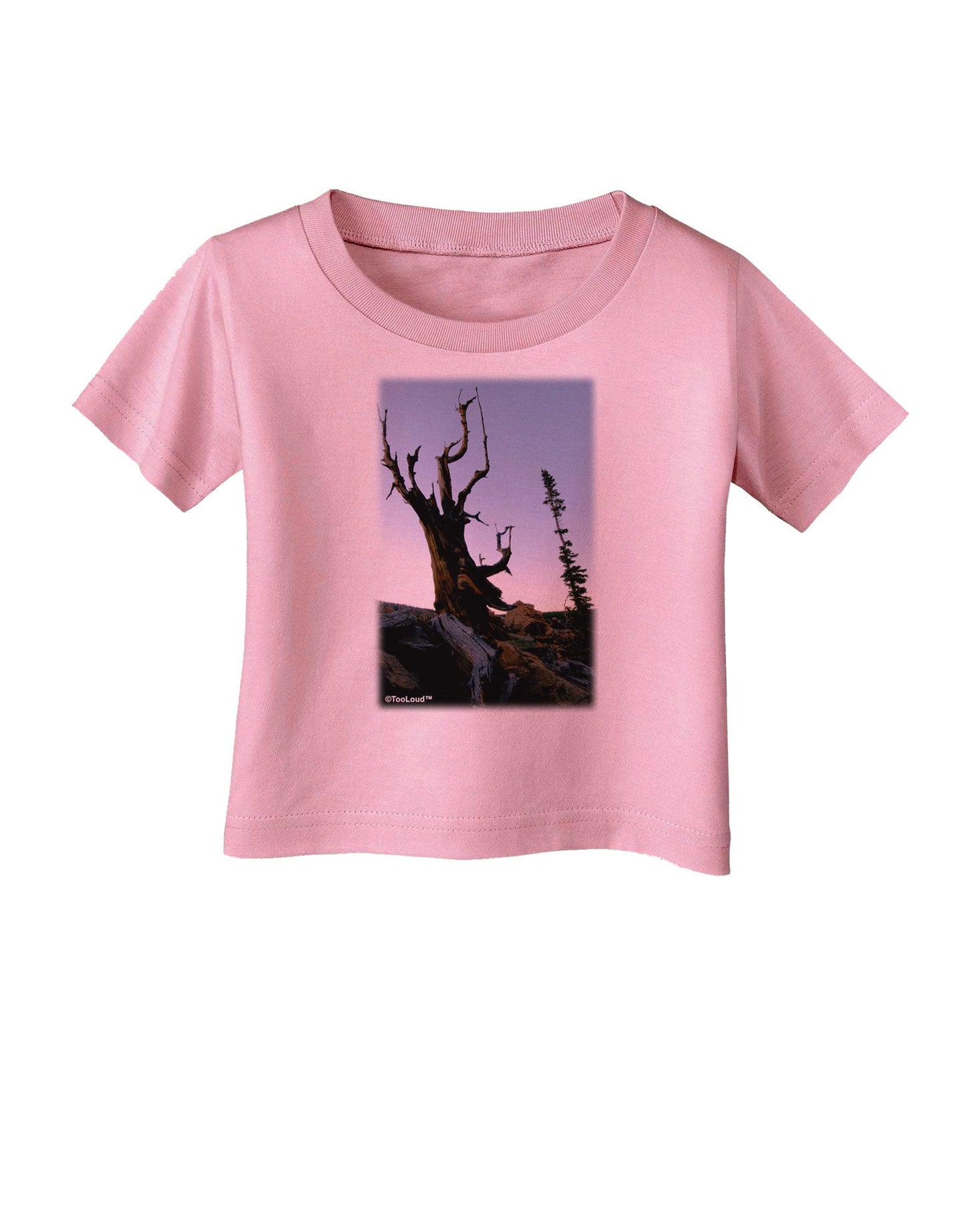 Colorado Mountain Scenery Infant T-Shirt-Infant T-Shirt-TooLoud-Candy-Pink-06-Months-Davson Sales