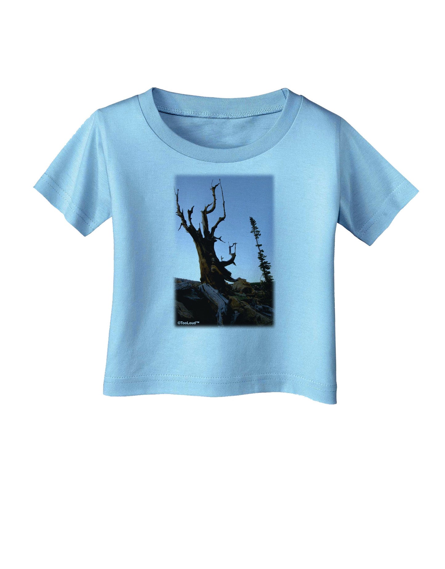 Colorado Mountain Scenery Infant T-Shirt-Infant T-Shirt-TooLoud-Aquatic-Blue-06-Months-Davson Sales