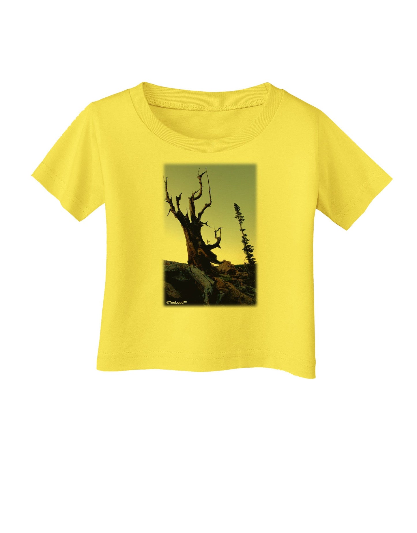 Colorado Mountain Scenery Infant T-Shirt-Infant T-Shirt-TooLoud-Yellow-06-Months-Davson Sales