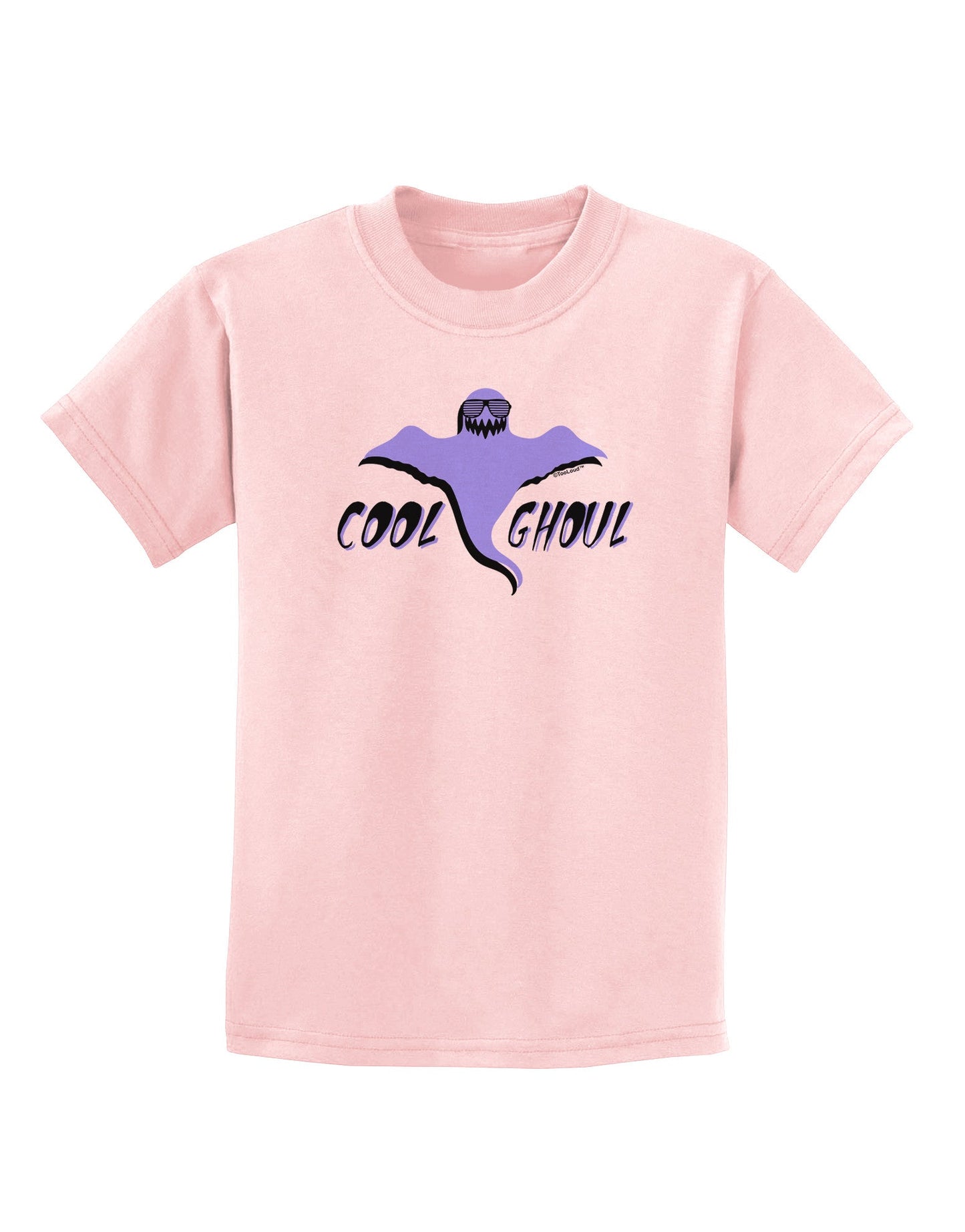 Cool Ghoul Childrens T-Shirt-Childrens T-Shirt-TooLoud-PalePink-X-Small-Davson Sales