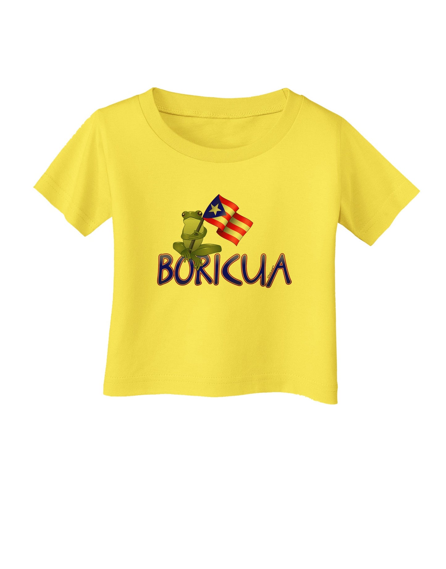 Coqui Boricua Infant T-Shirt-Infant T-Shirt-TooLoud-Yellow-06-Months-Davson Sales