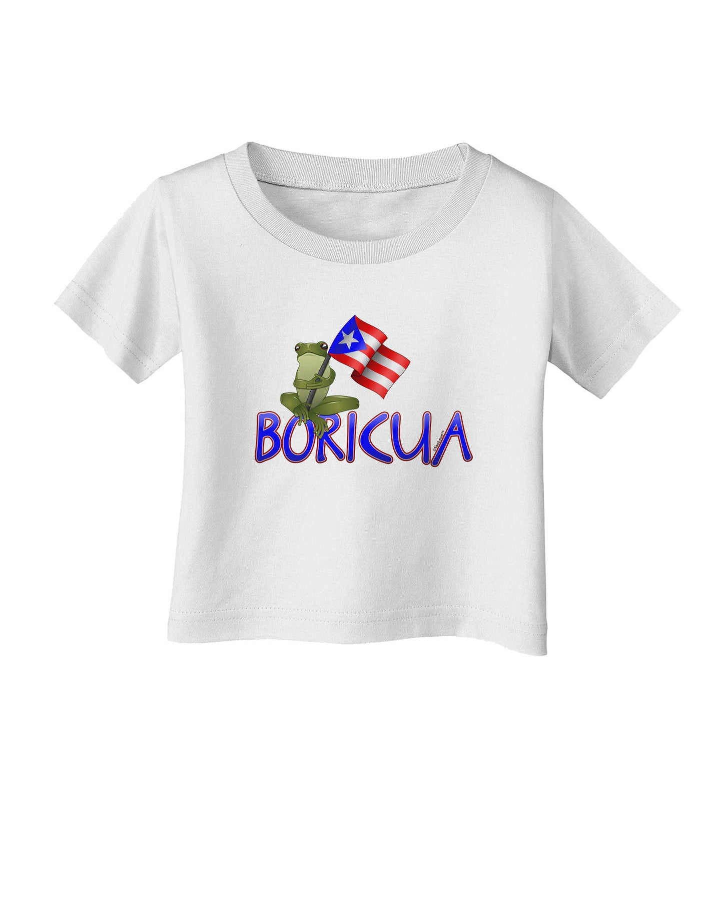 Coqui Boricua Infant T-Shirt-Infant T-Shirt-TooLoud-White-06-Months-Davson Sales