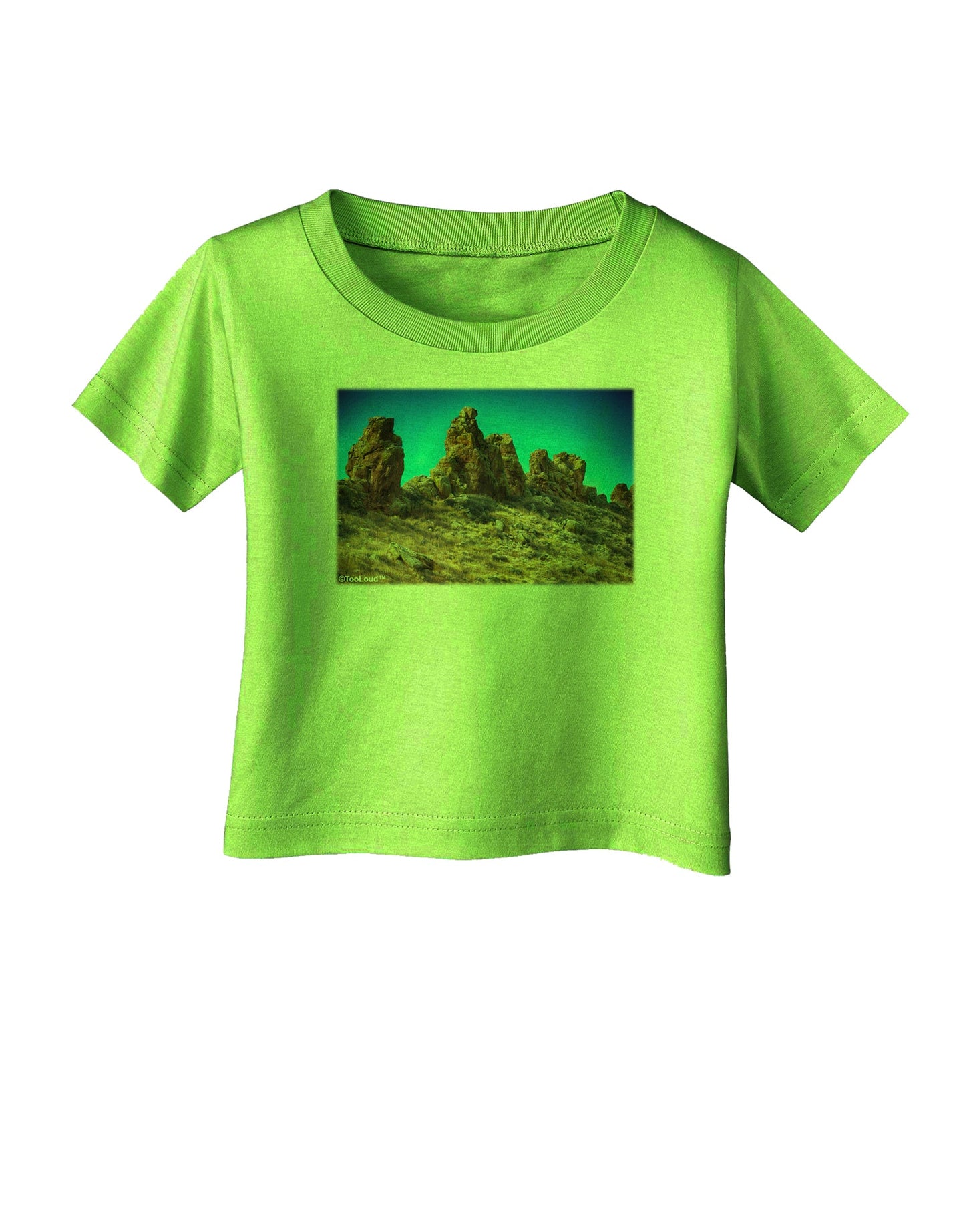 Crags in Colorado Infant T-Shirt by TooLoud-Infant T-Shirt-TooLoud-Lime-Green-06-Months-Davson Sales