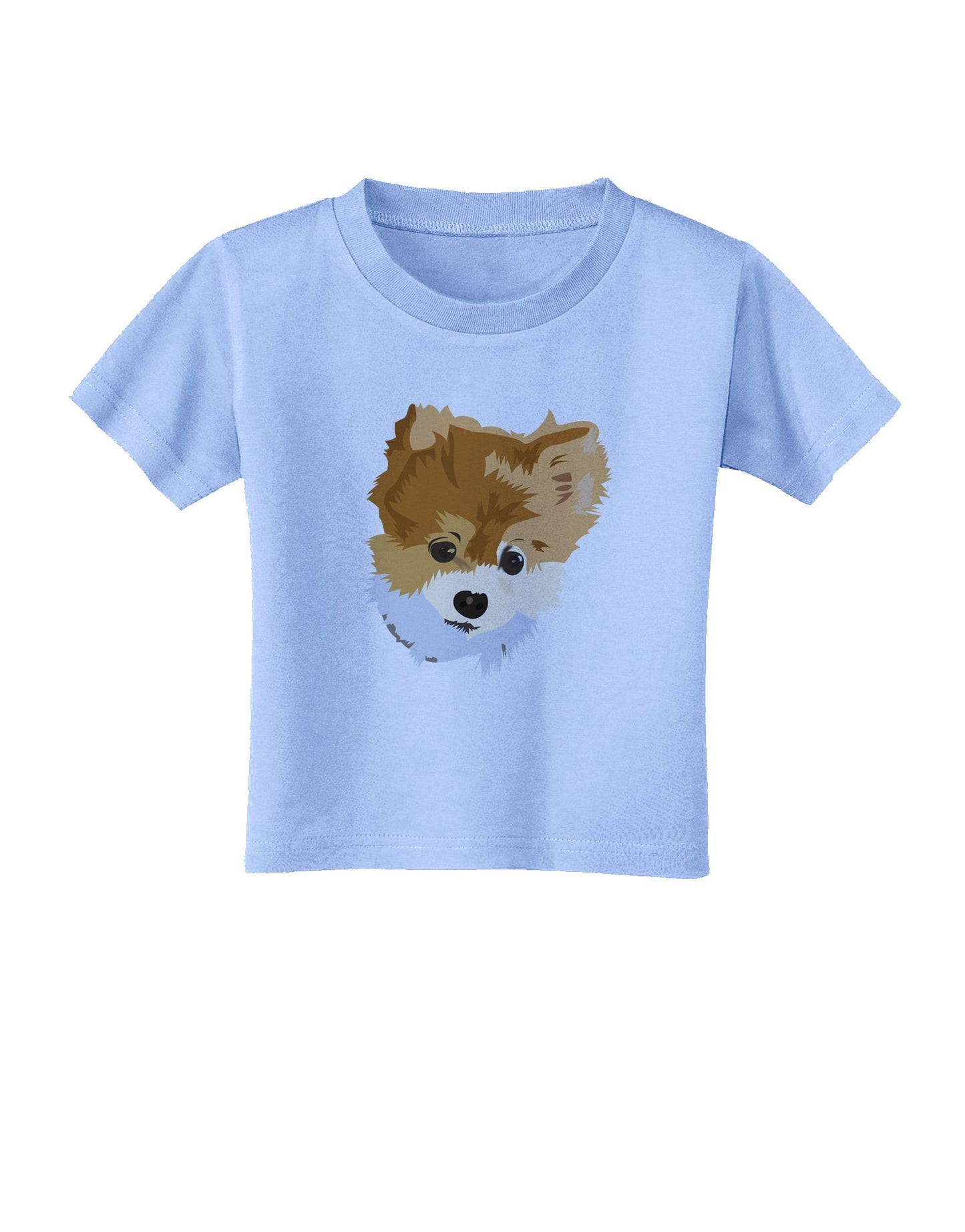 Custom Pet Art Toddler T-Shirt by TooLoud-TooLoud-Aquatic-Blue-2T-Davson Sales
