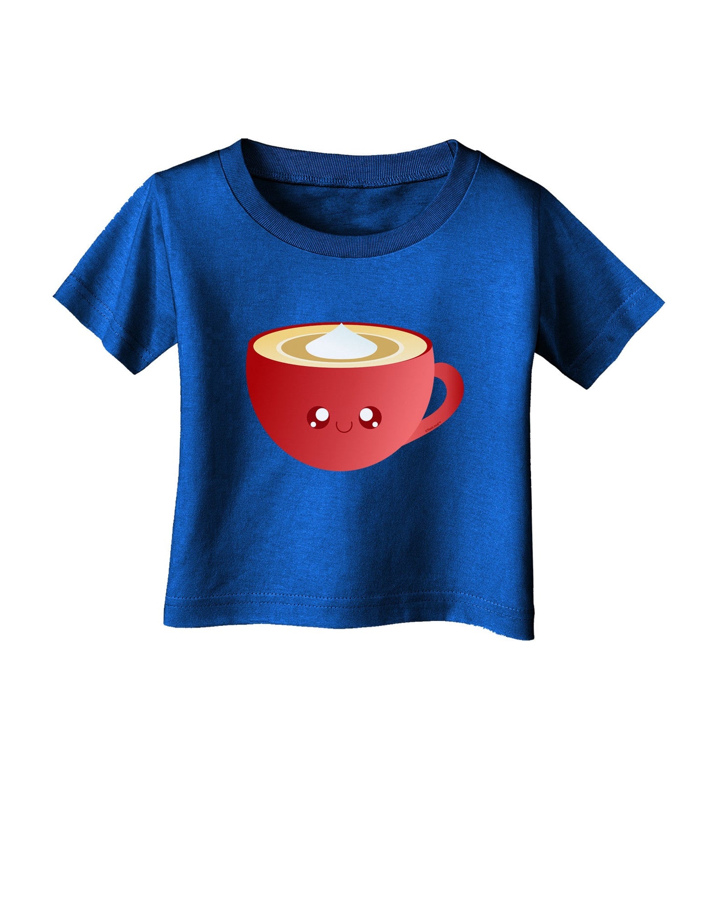 Cute Christmas Drink Eggnog Infant T-Shirt Dark-Infant T-Shirt-TooLoud-Red-06-Months-Davson Sales