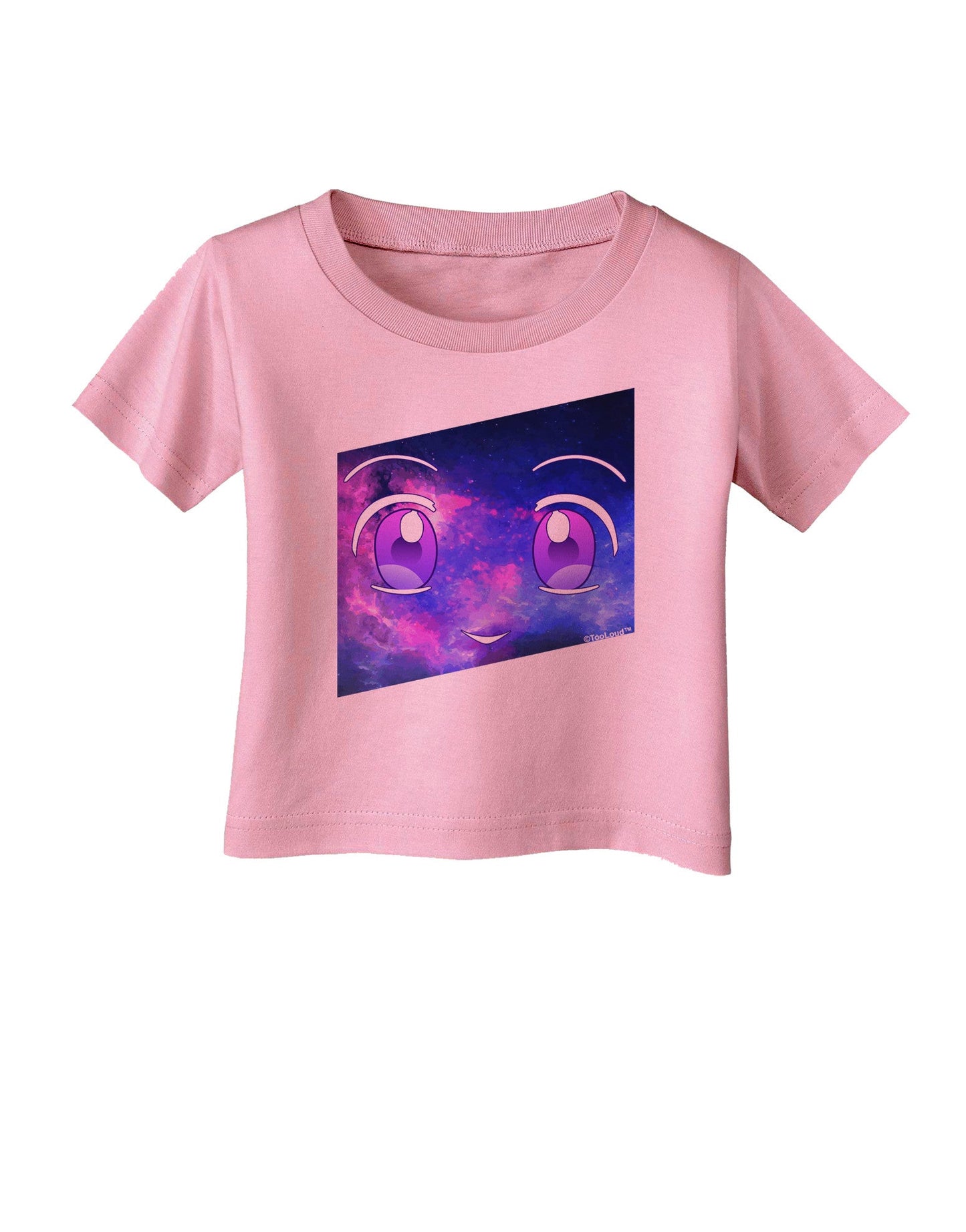 Cute Cosmic Eyes Infant T-Shirt-Infant T-Shirt-TooLoud-Candy-Pink-06-Months-Davson Sales