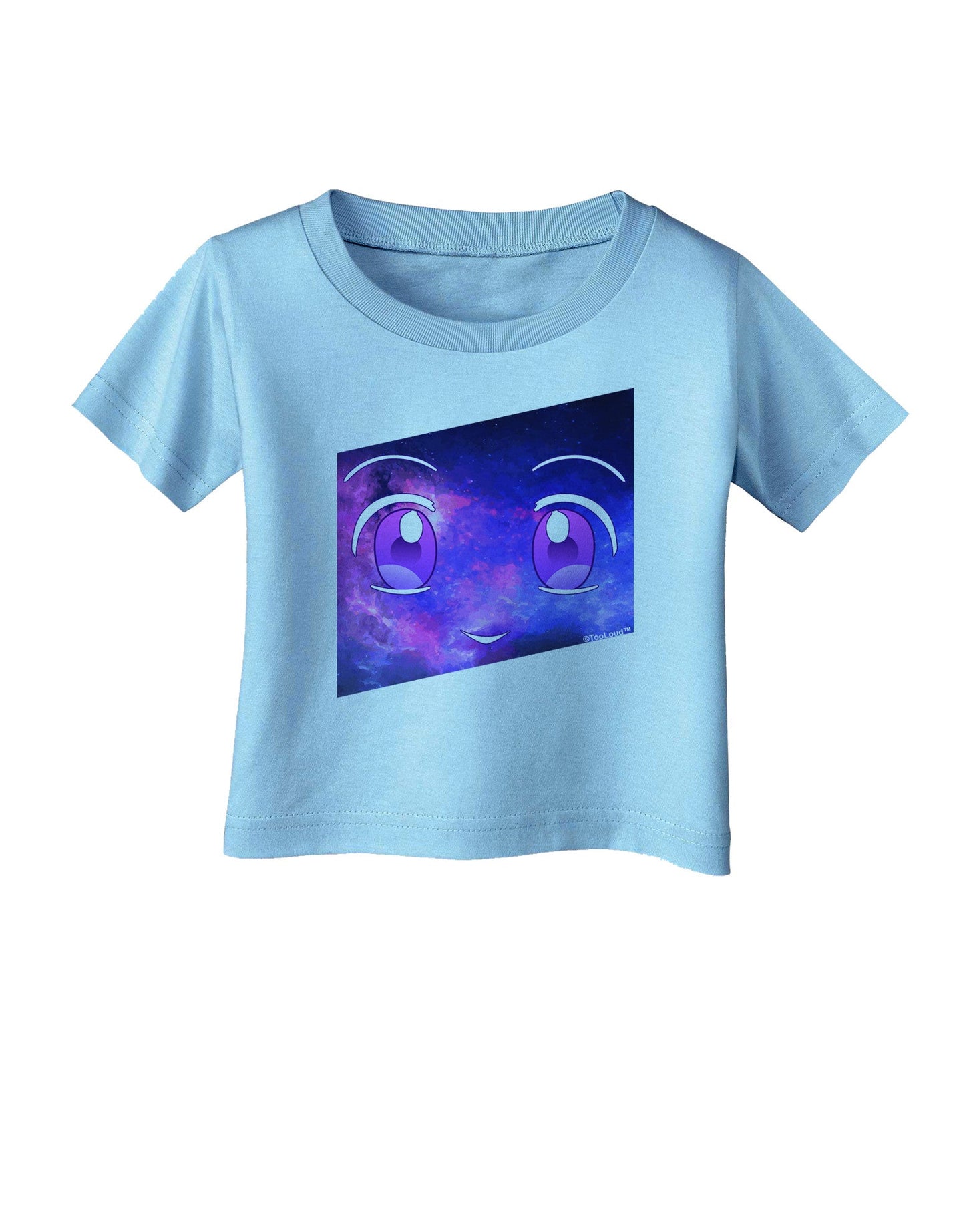 Cute Cosmic Eyes Infant T-Shirt-Infant T-Shirt-TooLoud-Aquatic-Blue-06-Months-Davson Sales