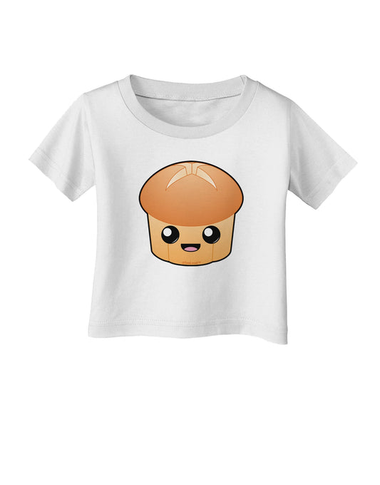 Cute Dinner Roll Infant T-Shirt-Infant T-Shirt-TooLoud-White-06-Months-Davson Sales