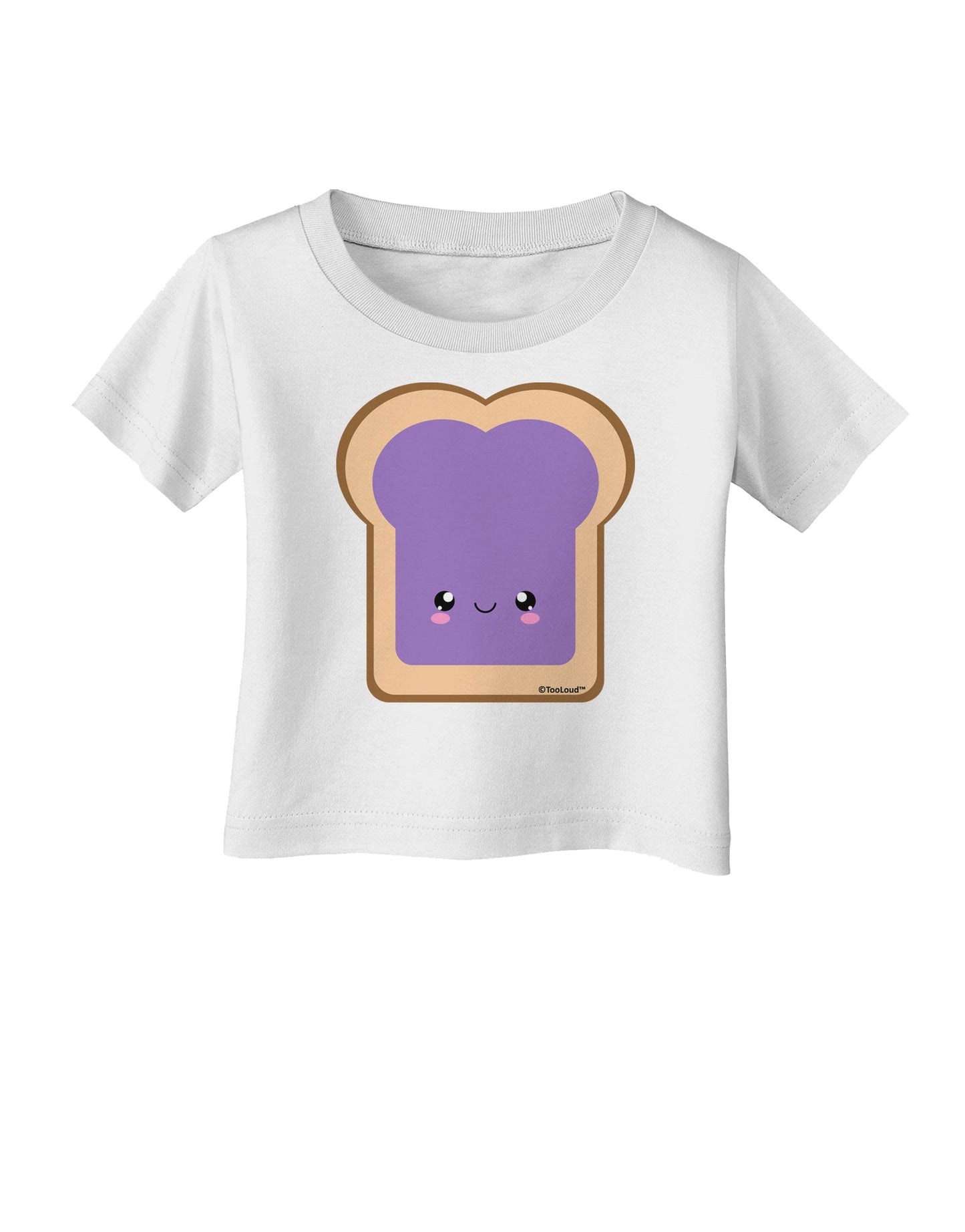 Cute Matching Design - PB and J - Jelly Infant T-Shirt by TooLoud-Infant T-Shirt-TooLoud-White-06-Months-Davson Sales