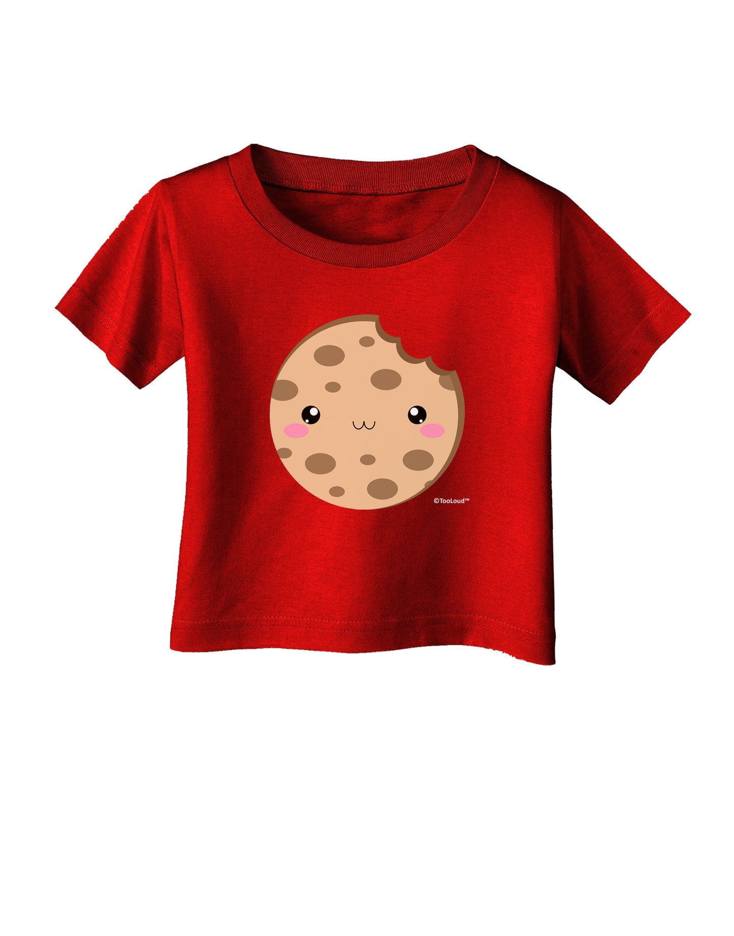 Cute Matching Milk and Cookie Design - Cookie Infant T-Shirt Dark by TooLoud-Infant T-Shirt-TooLoud-Red-06-Months-Davson Sales