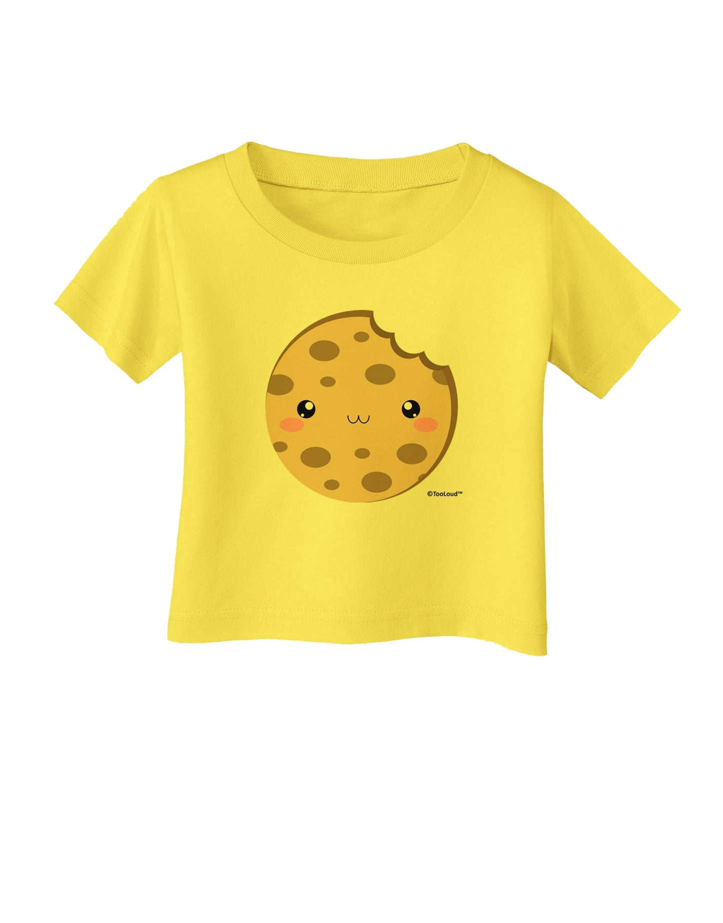 Cute Matching Milk and Cookie Design - Cookie Infant T-Shirt by TooLoud-Infant T-Shirt-TooLoud-Yellow-06-Months-Davson Sales