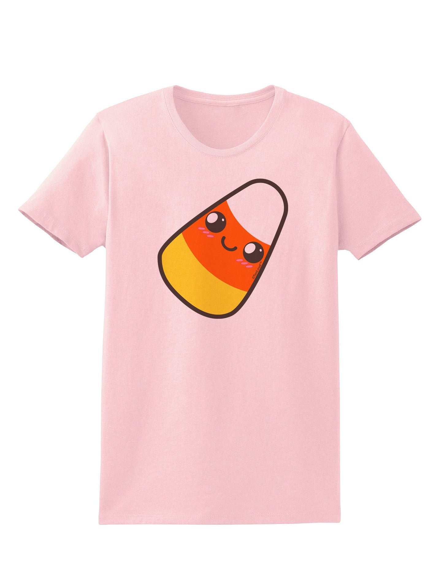 Cute Mother Candy Corn Family Halloween Womens T-Shirt-Womens T-Shirt-TooLoud-PalePink-X-Small-Davson Sales