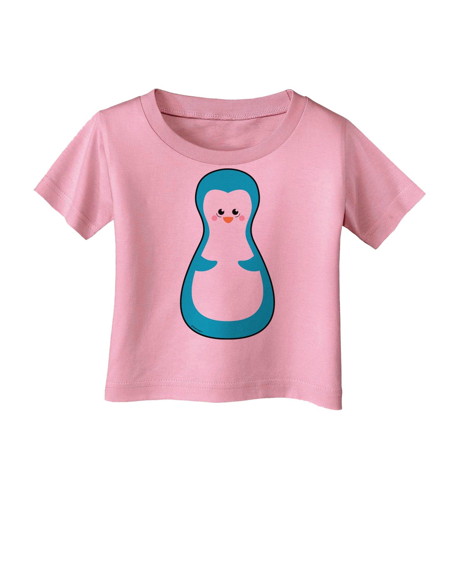 Cute Penguin Matryoshka Nesting Doll - Christmas Infant T-Shirt-Infant T-Shirt-TooLoud-Candy-Pink-06-Months-Davson Sales