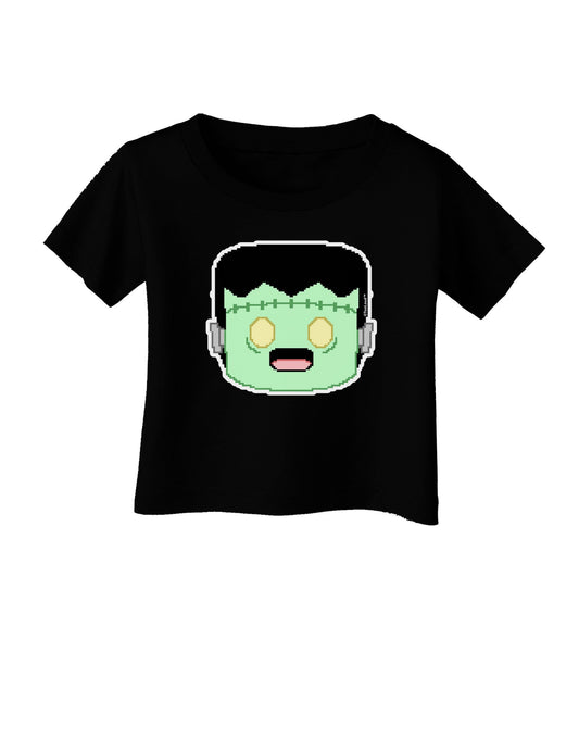 Cute Pixel Monster Infant T-Shirt Dark-Infant T-Shirt-TooLoud-Black-06-Months-Davson Sales