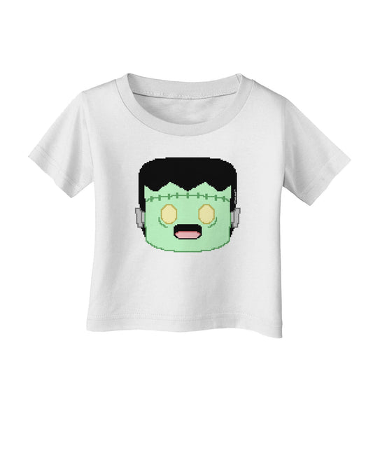 Cute Pixel Monster Infant T-Shirt-Infant T-Shirt-TooLoud-White-06-Months-Davson Sales