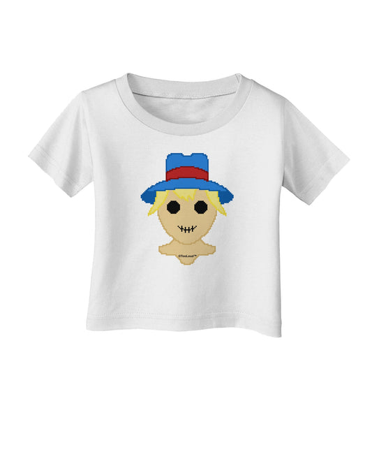 Cute Pixel Scarecrow Infant T-Shirt-Infant T-Shirt-TooLoud-White-06-Months-Davson Sales