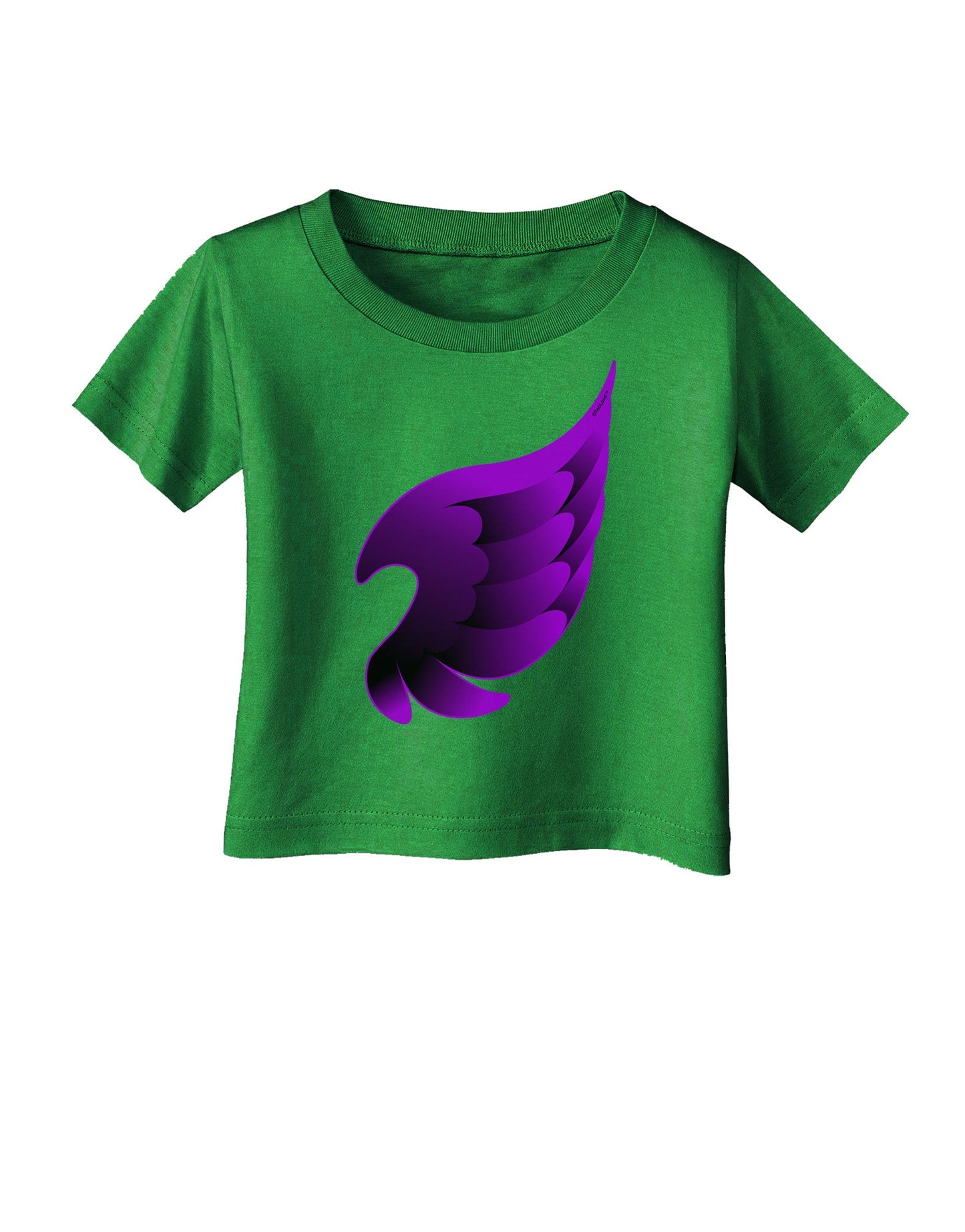 Cute Single Dark Angel Wing Black and Purple Infant T-Shirt Dark-Infant T-Shirt-TooLoud-Royal-Blue-06-Months-Davson Sales
