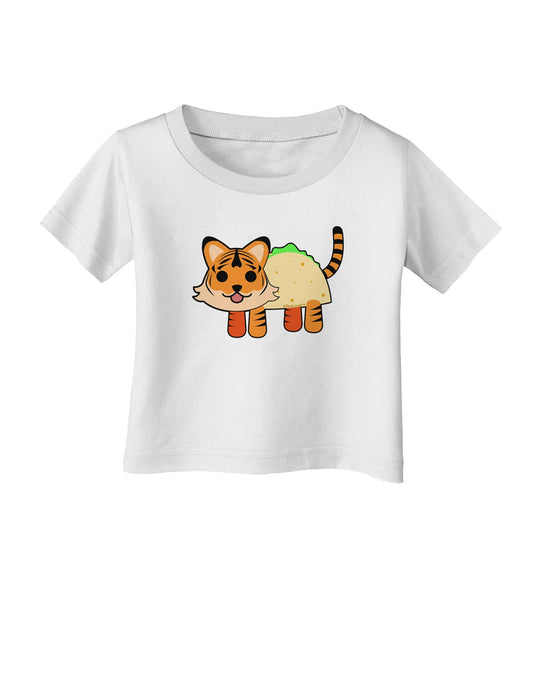 Cute Taco Tiger Infant T-Shirt-Infant T-Shirt-TooLoud-White-06-Months-Davson Sales