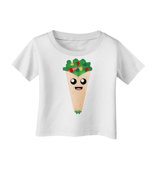 Cute Wrap Infant T-Shirt-Infant T-Shirt-TooLoud-White-06-Months-Davson Sales