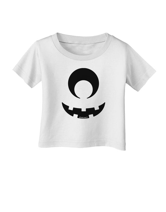 Cyclops Jack-o-Lantern Infant T-Shirt-Infant T-Shirt-TooLoud-White-06-Months-Davson Sales