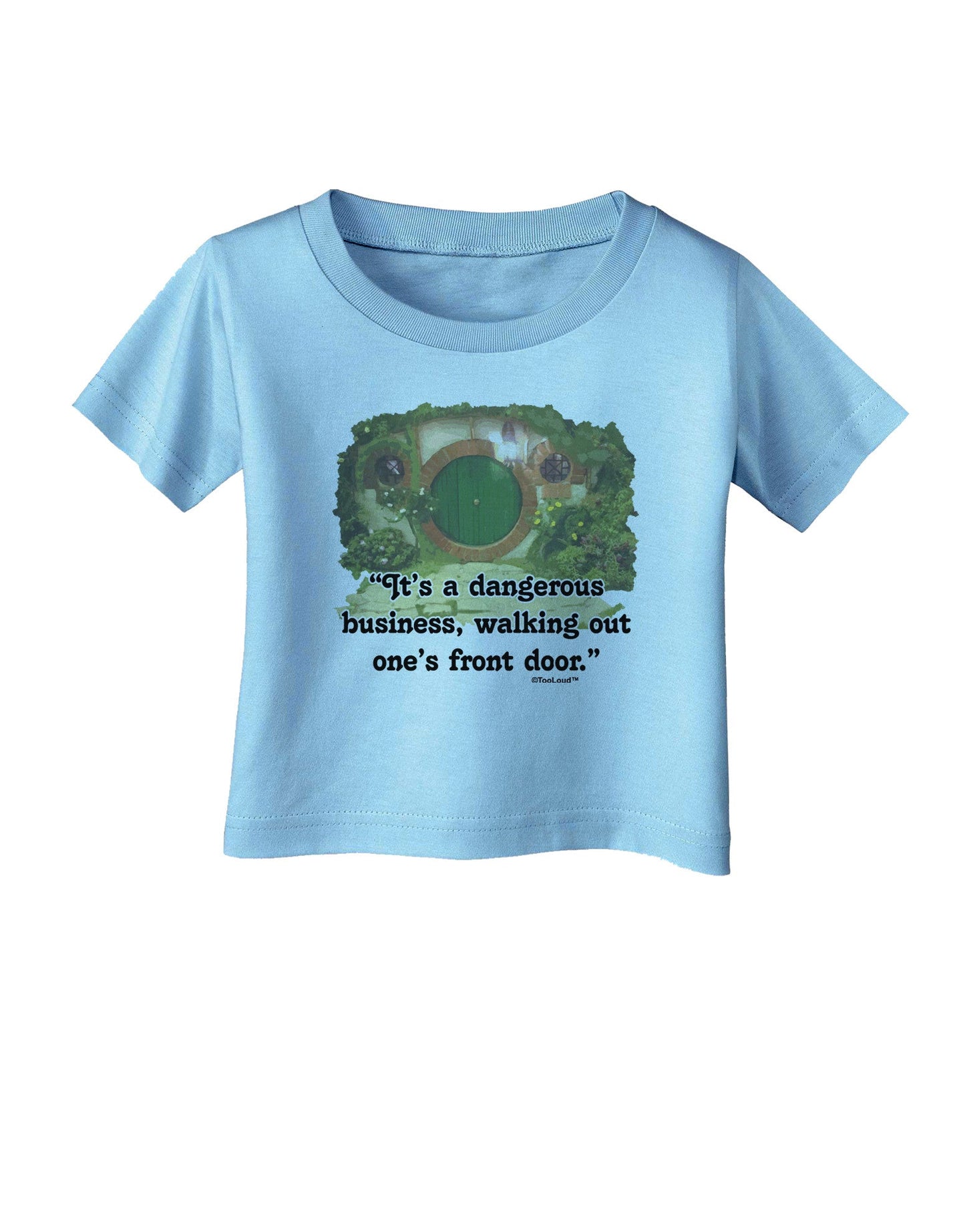 Dangerous Business Infant T-Shirt-Infant T-Shirt-TooLoud-Aquatic-Blue-06-Months-Davson Sales