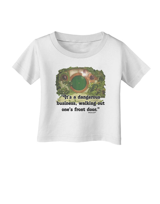 Dangerous Business Infant T-Shirt-Infant T-Shirt-TooLoud-White-06-Months-Davson Sales