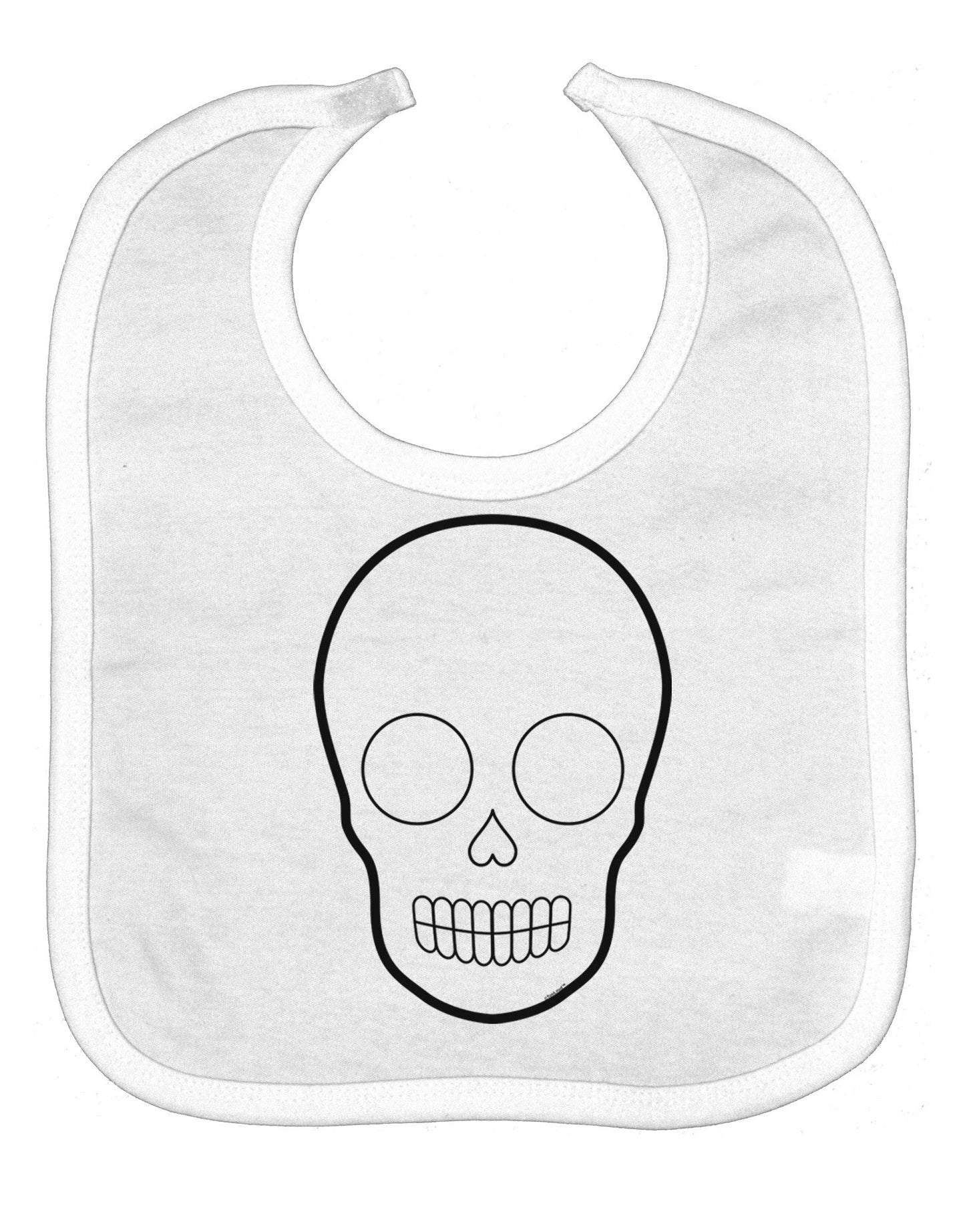 Design Your Own Day of the Dead Calavera Baby Bib