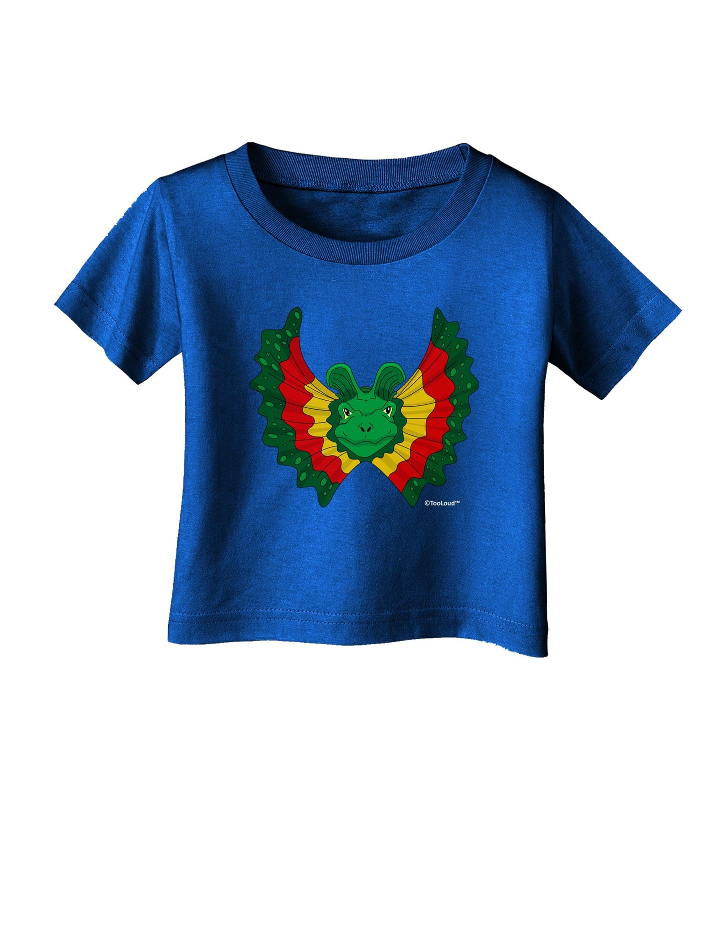 Dilophosaurus Design - Color Infant T-Shirt Dark by TooLoud-Infant T-Shirt-TooLoud-Red-06-Months-Davson Sales