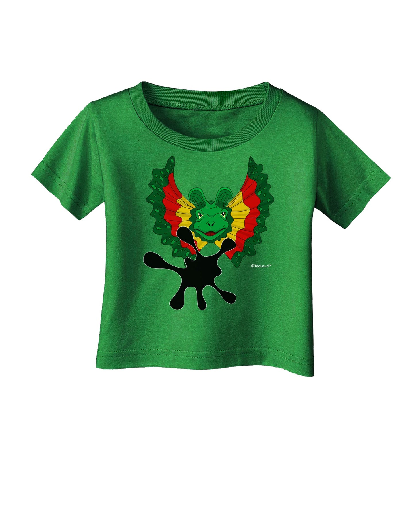Dilophosaurus Design - Spit Infant T-Shirt Dark by TooLoud-Infant T-Shirt-TooLoud-Royal-Blue-06-Months-Davson Sales