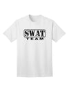 Distressed Adult T-Shirt featuring the Iconic SWAT Team Logo-Mens T-shirts-TooLoud-White-Small-Davson Sales