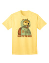 Doge to the Moon Premium Adult T-Shirt-Mens T-shirts-TooLoud-Yellow-Small-Davson Sales