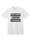 Durable and Empowering Adult T-Shirt for the Resilient and Ambitious-Mens T-shirts-TooLoud-White-Small-Davson Sales