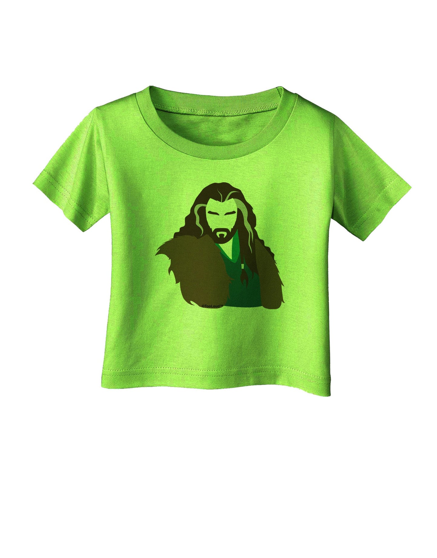Dwarf King Infant T-Shirt-Infant T-Shirt-TooLoud-Lime-Green-06-Months-Davson Sales