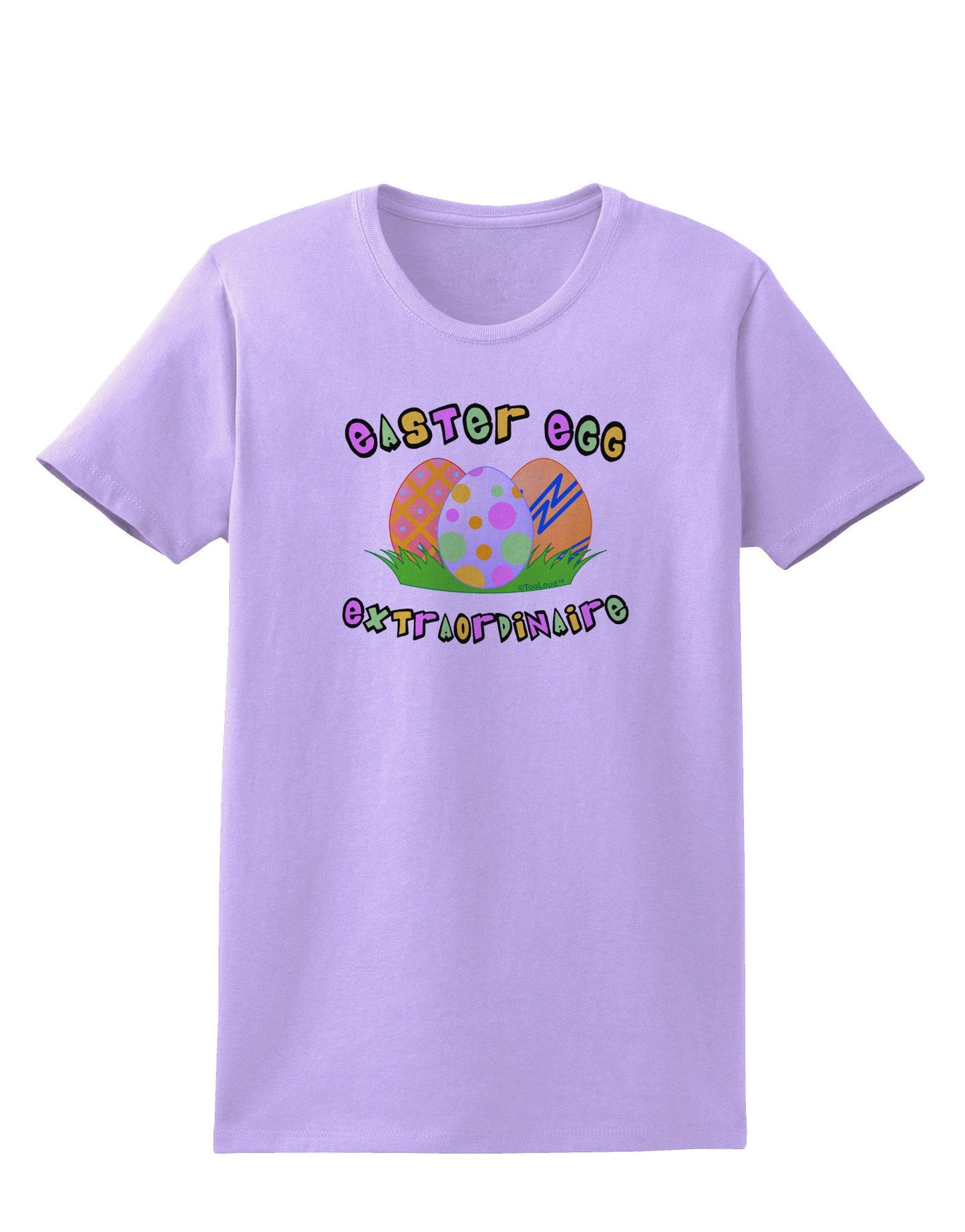 Easter Egg Extraordinaire Womens T-Shirt-Womens T-Shirt-TooLoud-Lavender-X-Small-Davson Sales