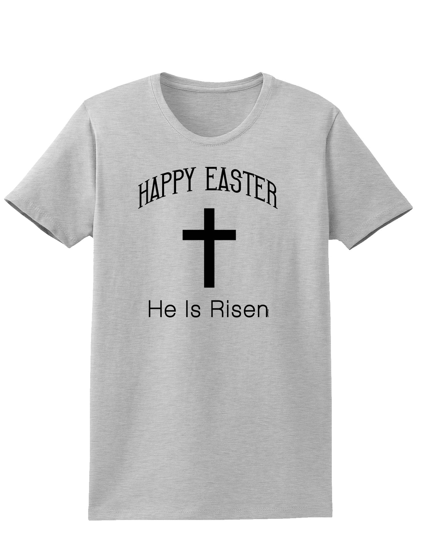 Easter Womens T-Shirt - Many Fun Designs to Choose From!-Womens T-Shirt-TooLoud-Happy-Easter-He-Is-Risen Ash-Gray-X-Small-Davson Sales