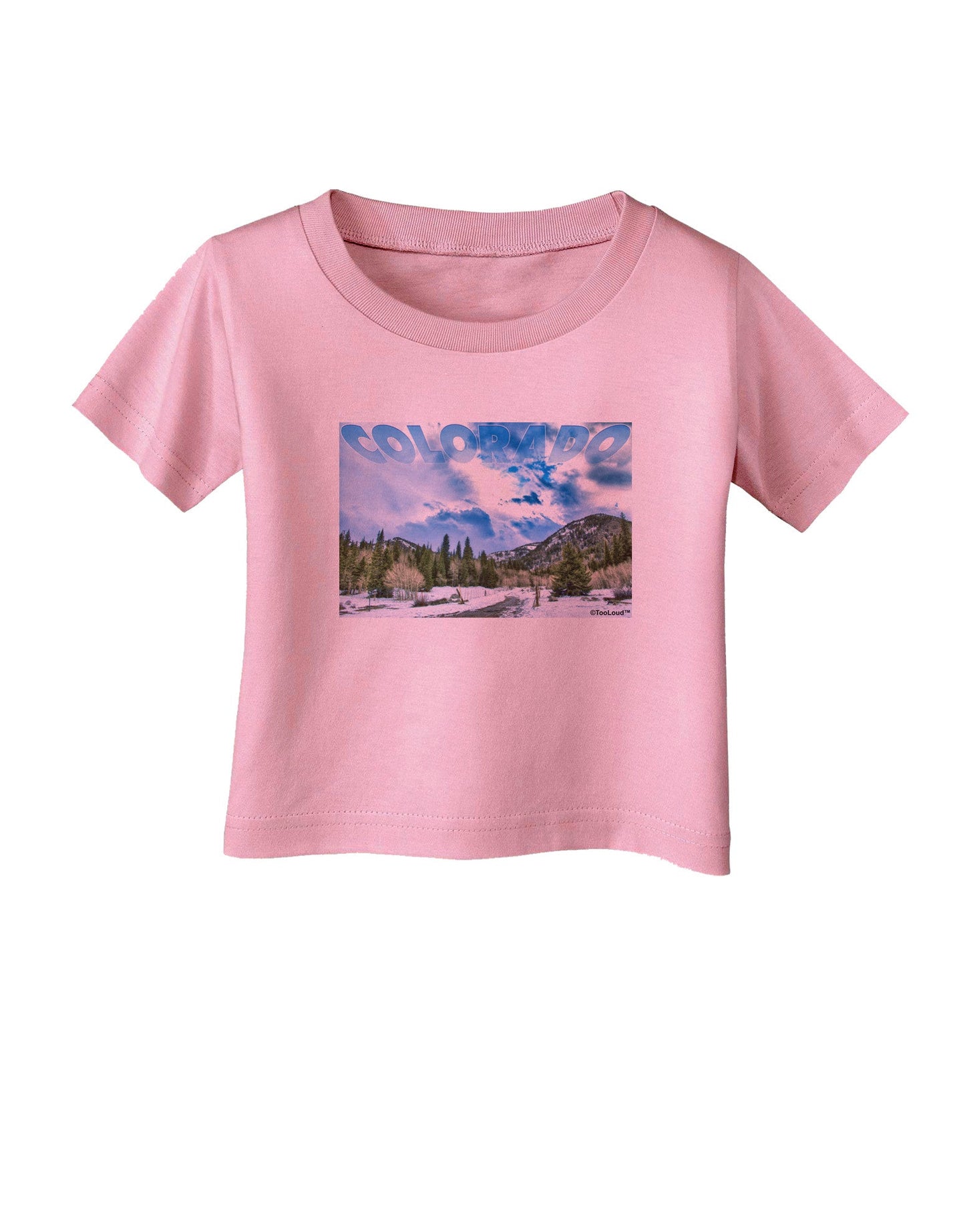 El Dora CO with Text Infant T-Shirt-Infant T-Shirt-TooLoud-Candy-Pink-06-Months-Davson Sales