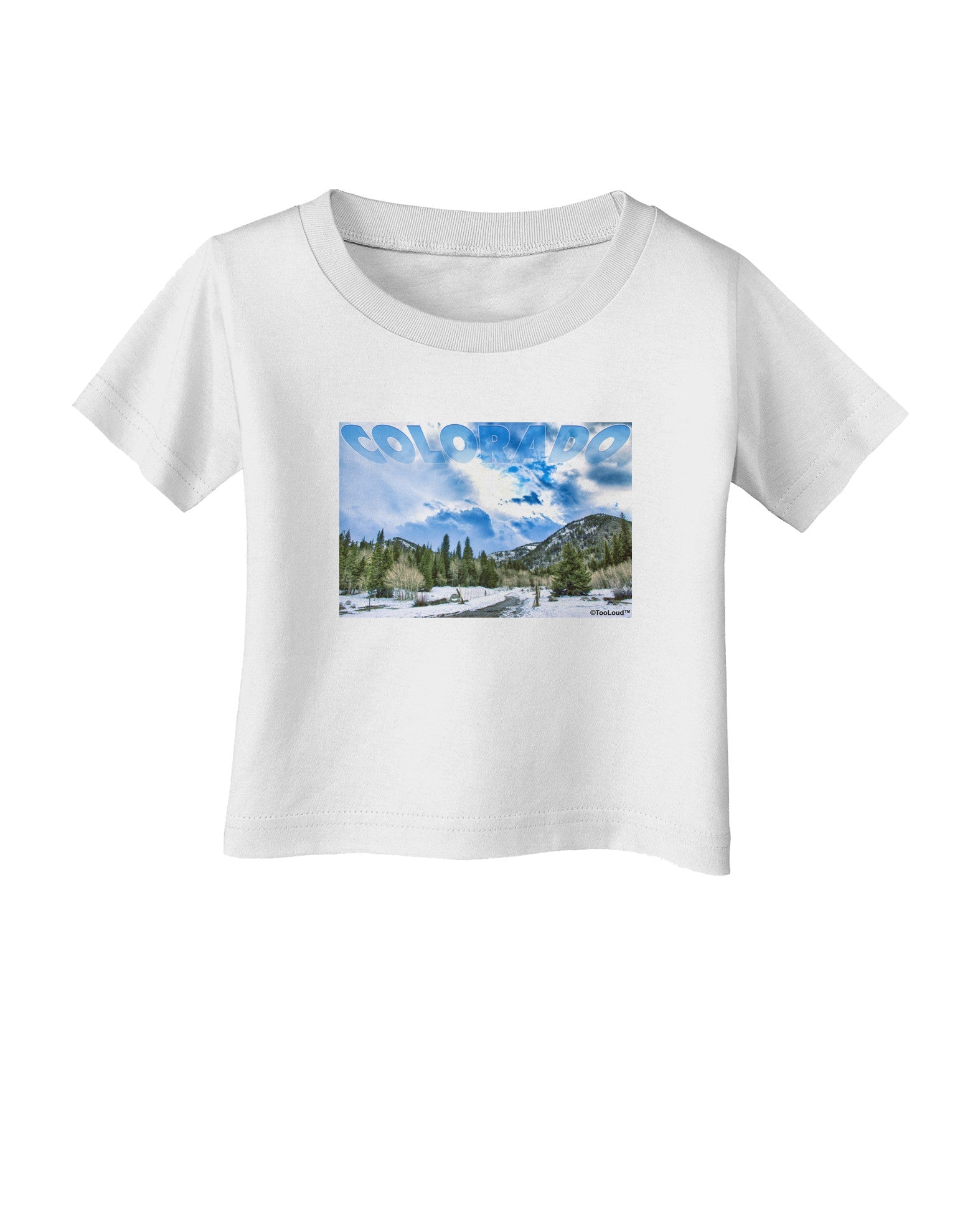El Dora CO with Text Infant T-Shirt-Infant T-Shirt-TooLoud-White-06-Months-Davson Sales