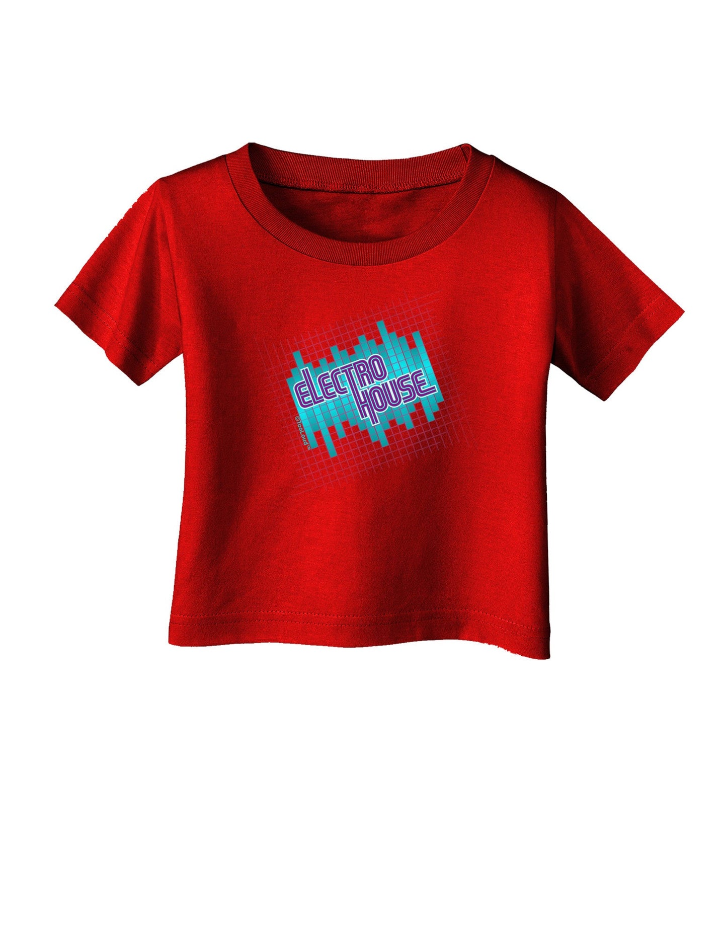 Electro House Equalizer Infant T-Shirt Dark-Infant T-Shirt-TooLoud-Red-06-Months-Davson Sales