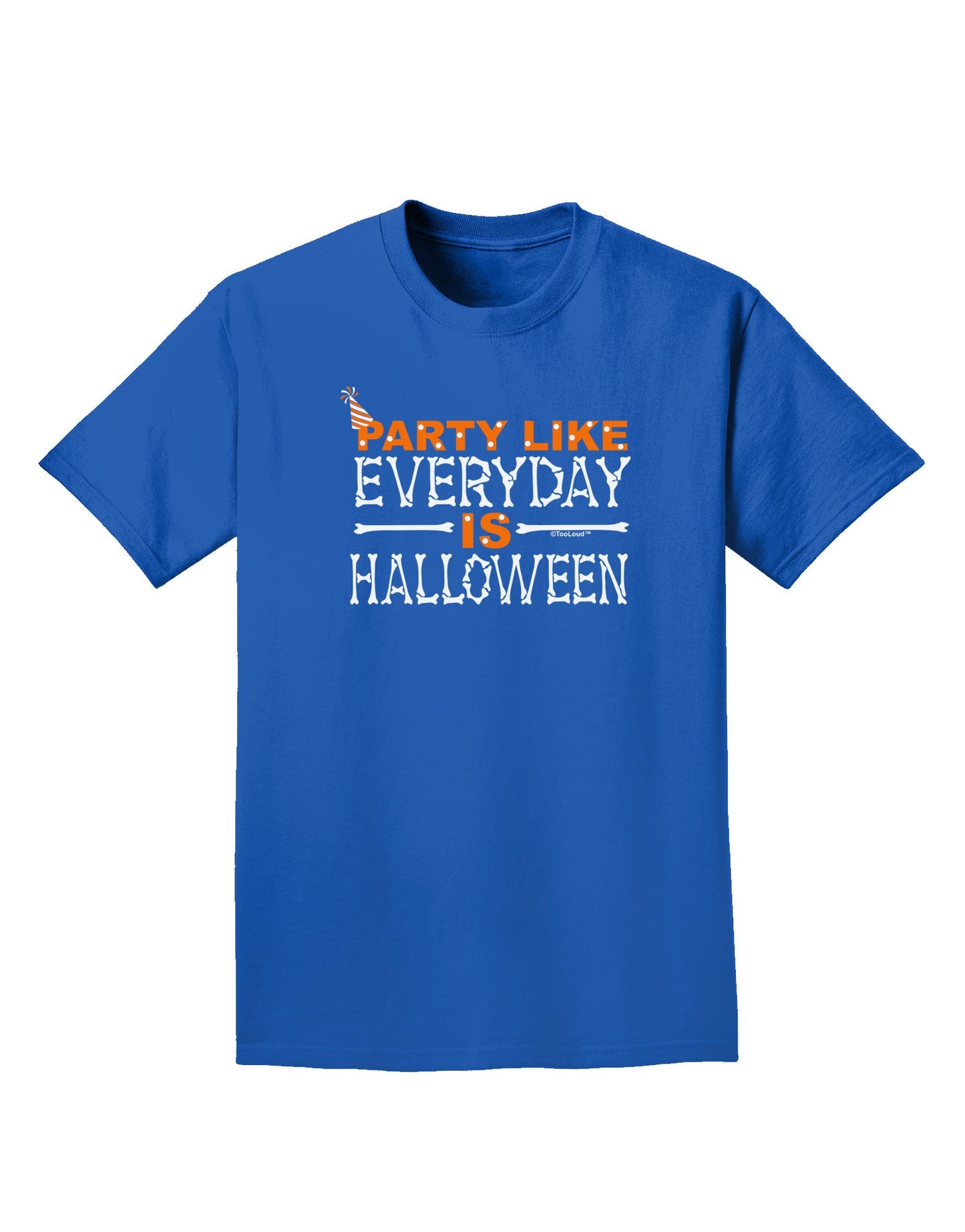 Everyday Is Halloween Adult Dark T-Shirt-Mens T-Shirt-TooLoud-Royal-Blue-Small-Davson Sales