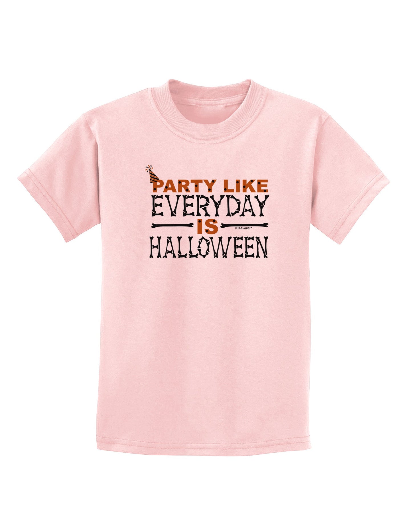 Everyday Is Halloween Childrens T-Shirt-Childrens T-Shirt-TooLoud-PalePink-X-Small-Davson Sales