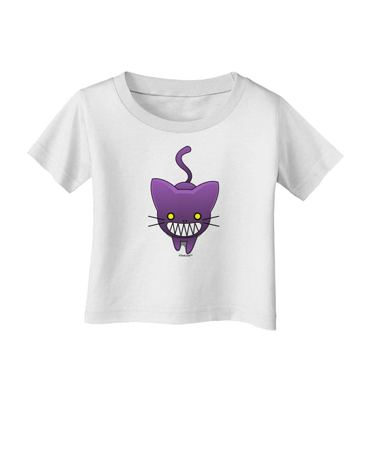 Evil Kitty Infant T-Shirt-Infant T-Shirt-TooLoud-White-06-Months-Davson Sales