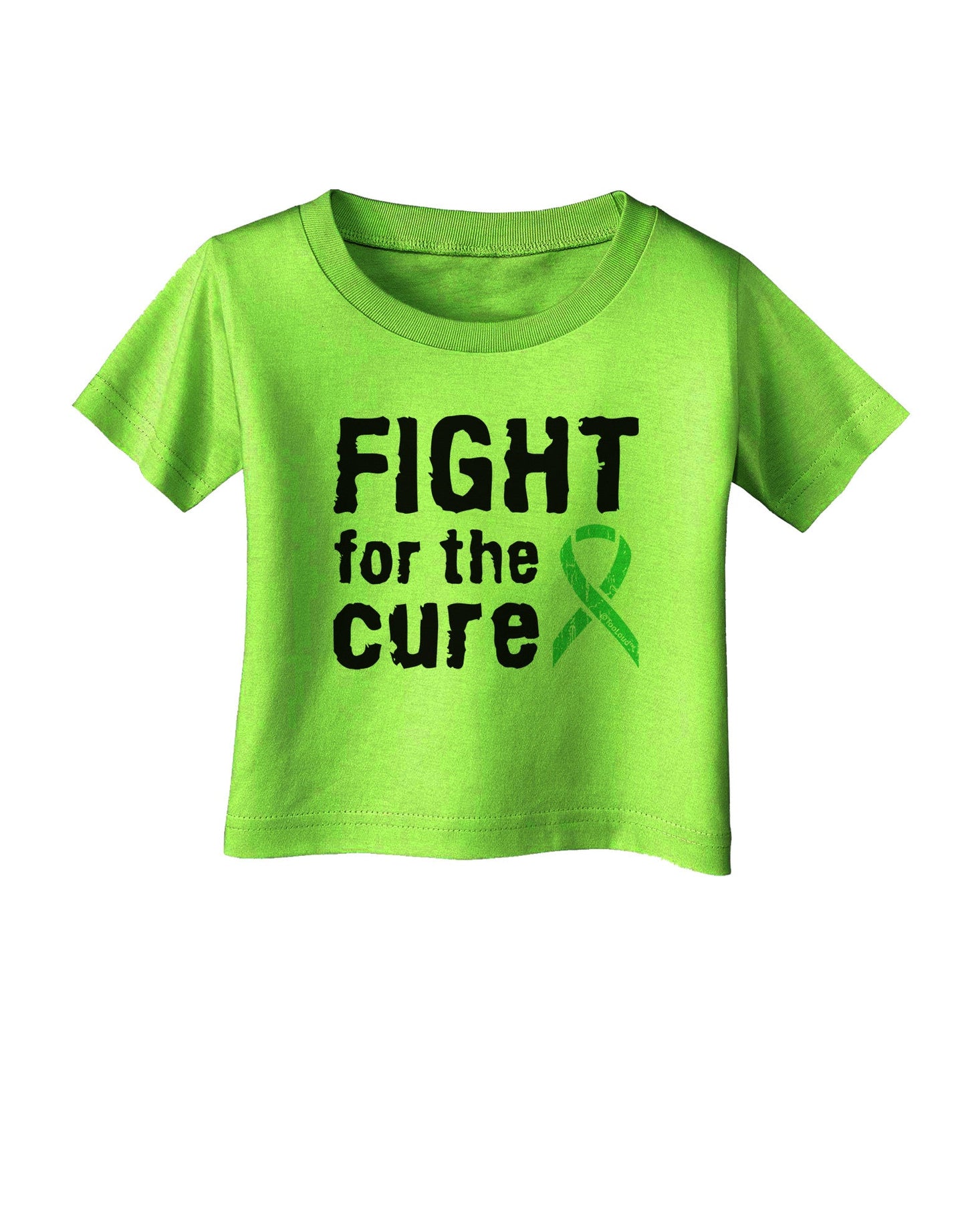 Fight for the Cure - Light Green Ribbon Celiac Disease Infant T-Shirt-Infant T-Shirt-TooLoud-Lime-Green-06-Months-Davson Sales