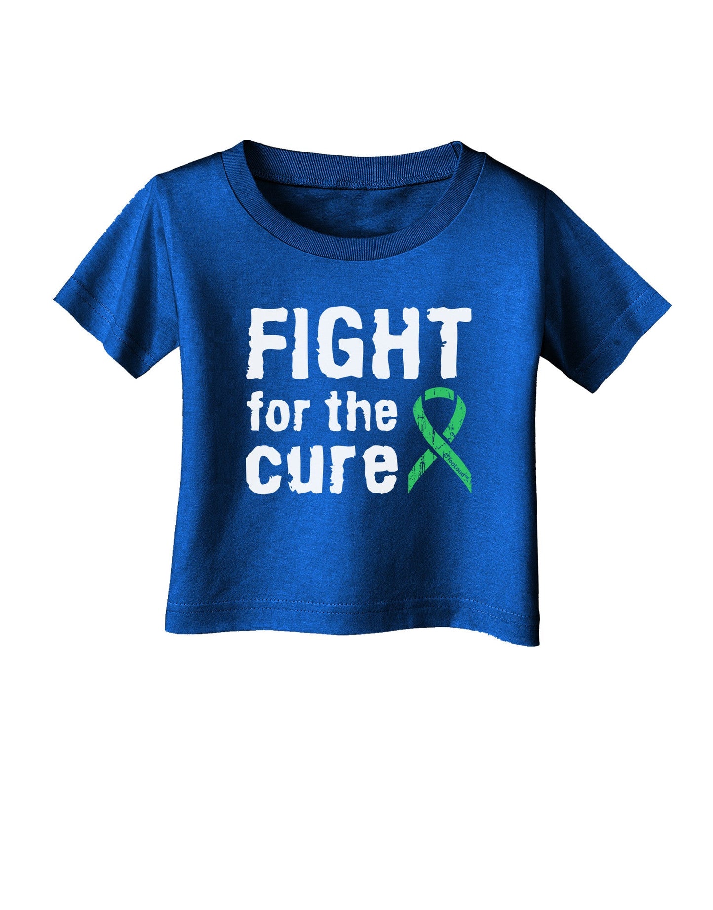 Fight for the Cure - Light Green Ribbon Celiac Disease Infant T-Shirt Dark-Infant T-Shirt-TooLoud-Royal-Blue-06-Months-Davson Sales