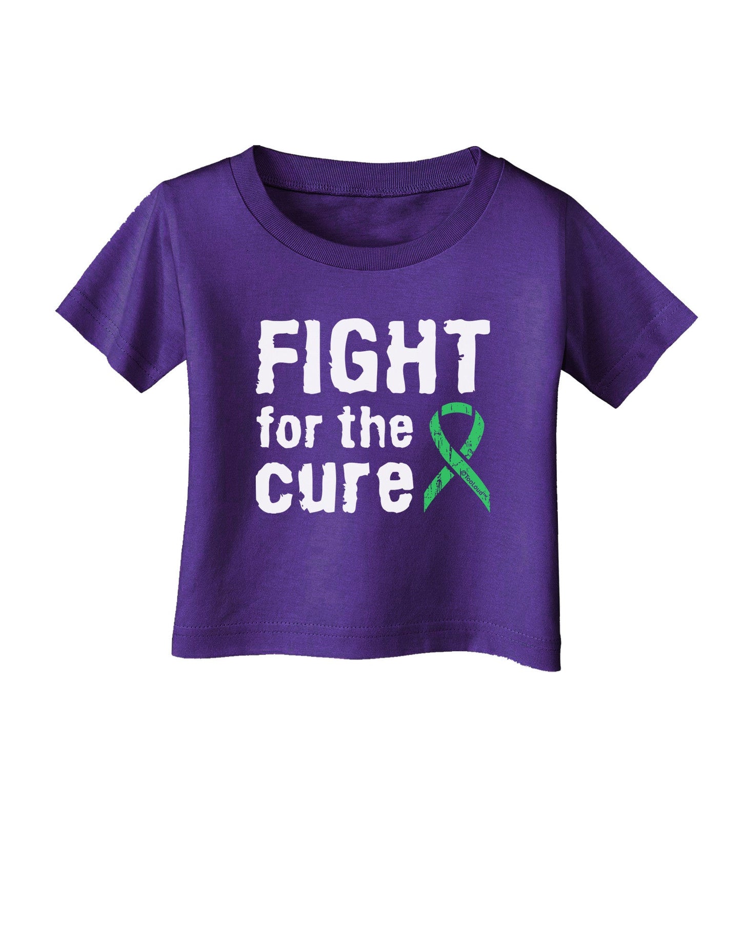 Fight for the Cure - Light Green Ribbon Celiac Disease Infant T-Shirt Dark-Infant T-Shirt-TooLoud-Purple-06-Months-Davson Sales