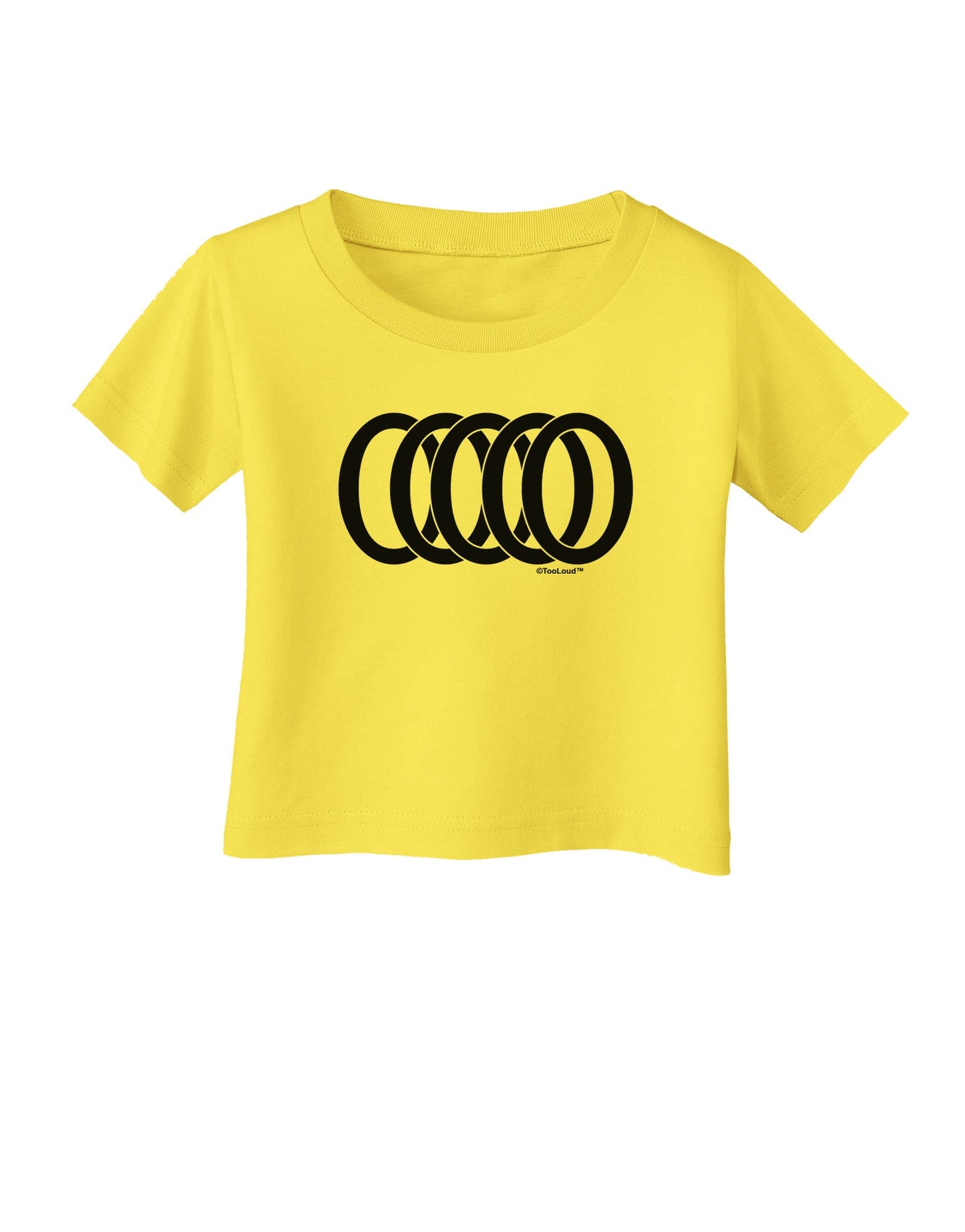 Five Golden Rings Infant T-Shirt-Infant T-Shirt-TooLoud-Yellow-06-Months-Davson Sales