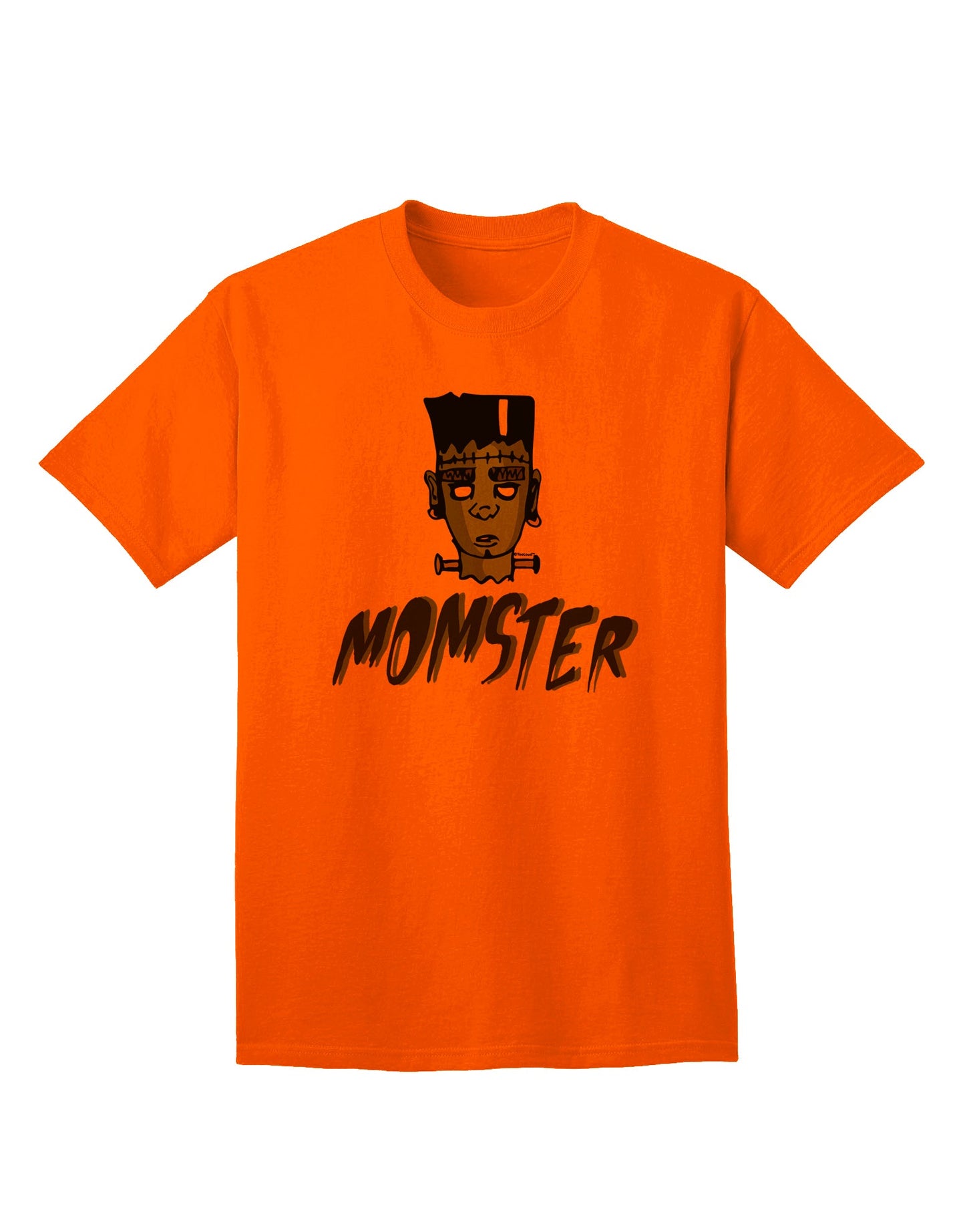 Frankenstein-inspired Adult T-Shirt for Mothers-Mens T-shirts-TooLoud-Orange-Small-Davson Sales