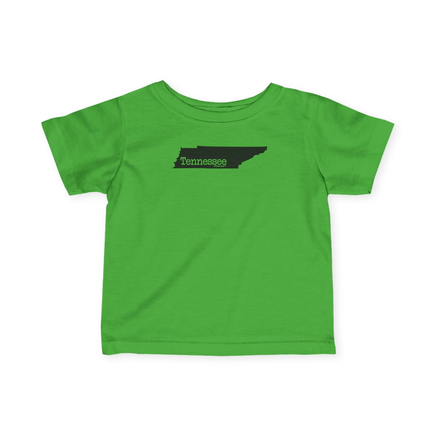 Tennessee - United States Shape Infant T-Shirt by TooLoud