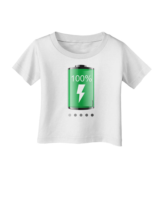 Full Energy 100 Percent Infant T-Shirt-Infant T-Shirt-TooLoud-White-06-Months-Davson Sales
