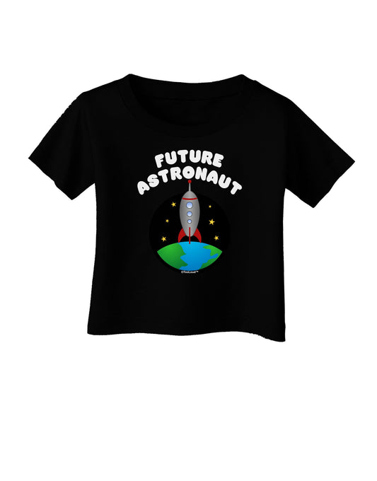 Future Astronaut Color Infant T-Shirt Dark-Infant T-Shirt-TooLoud-Black-06-Months-Davson Sales