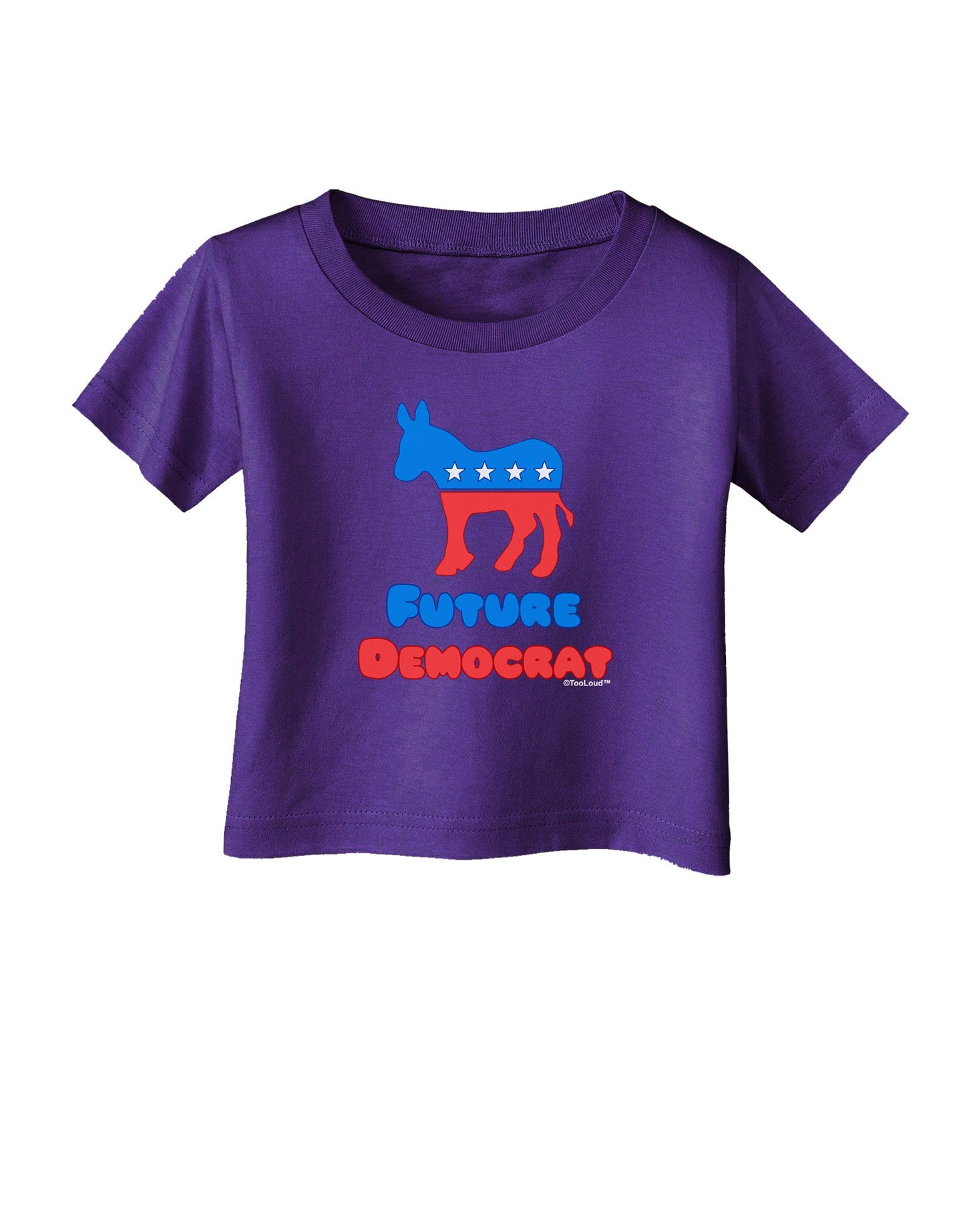 Future Democrat Infant T-Shirt Dark-Infant T-Shirt-TooLoud-Purple-06-Months-Davson Sales